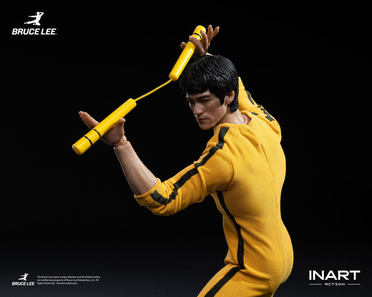 [PREORDER] INART Action Bruce Lee (Yellow Jumpsuit) 1/12 Action Figure
