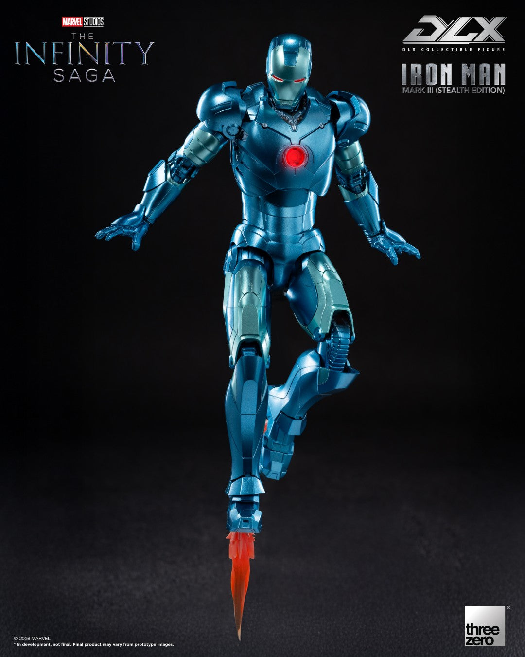 [PREORDER] DLX Iron Man Mark 3 (Stealth Edition) - The Infinity Saga