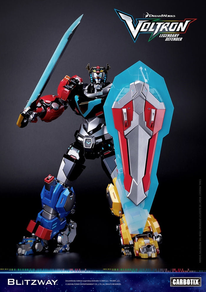 【希少】ボルトロン　CARBOTIX　BLITZWAY　ブリッツウェイ Blitzway CARBOTIX Voltron Legendary Defender - Standard Ver