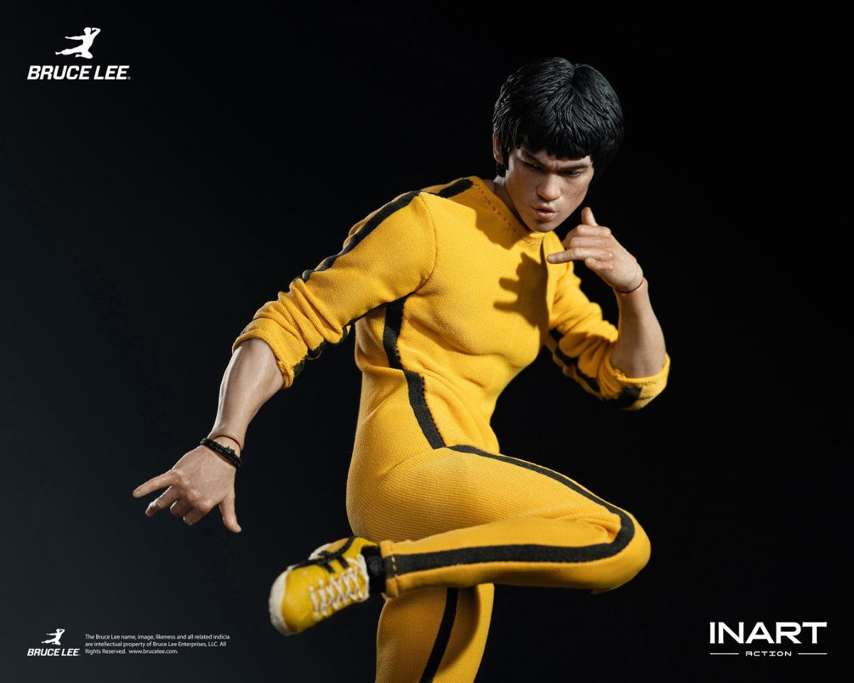 [PREORDER] INART Action Bruce Lee (Yellow Jumpsuit) 1/12 Action Figure
