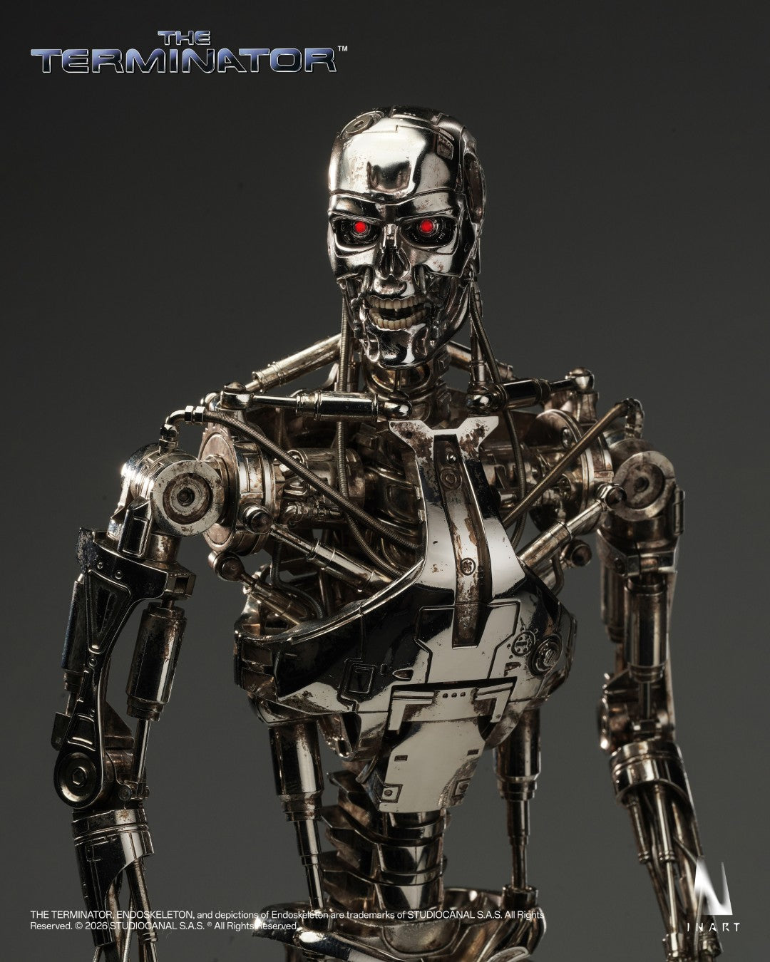 [PREORDER] INART T-800 Endoskeleton 1/6 Collectible Figure - The Terminator