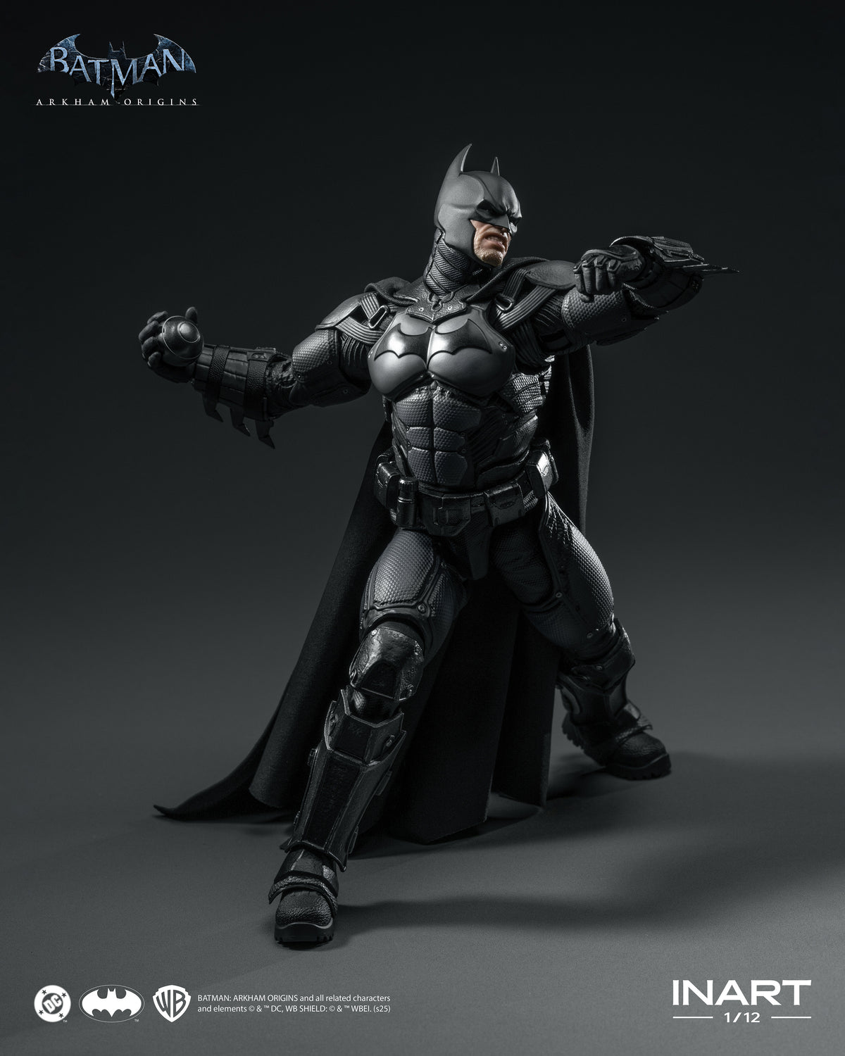 [PREORDER] INART Batman Arkham Origins 1/12 Scale Action Figure