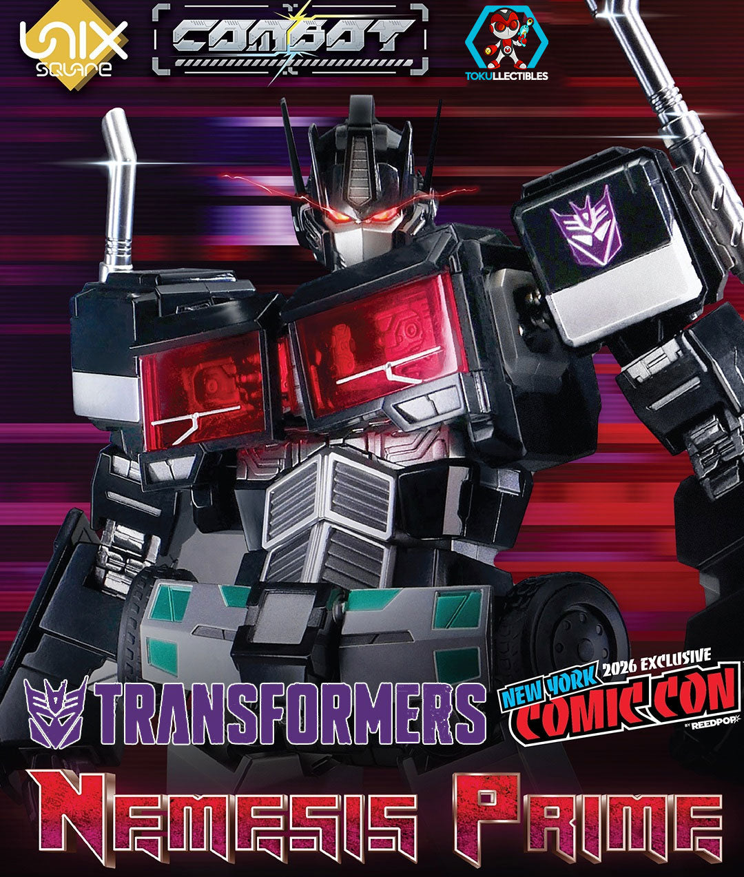 Combot Nemesis Prime - Transformers NYCC 2026 Exclusive