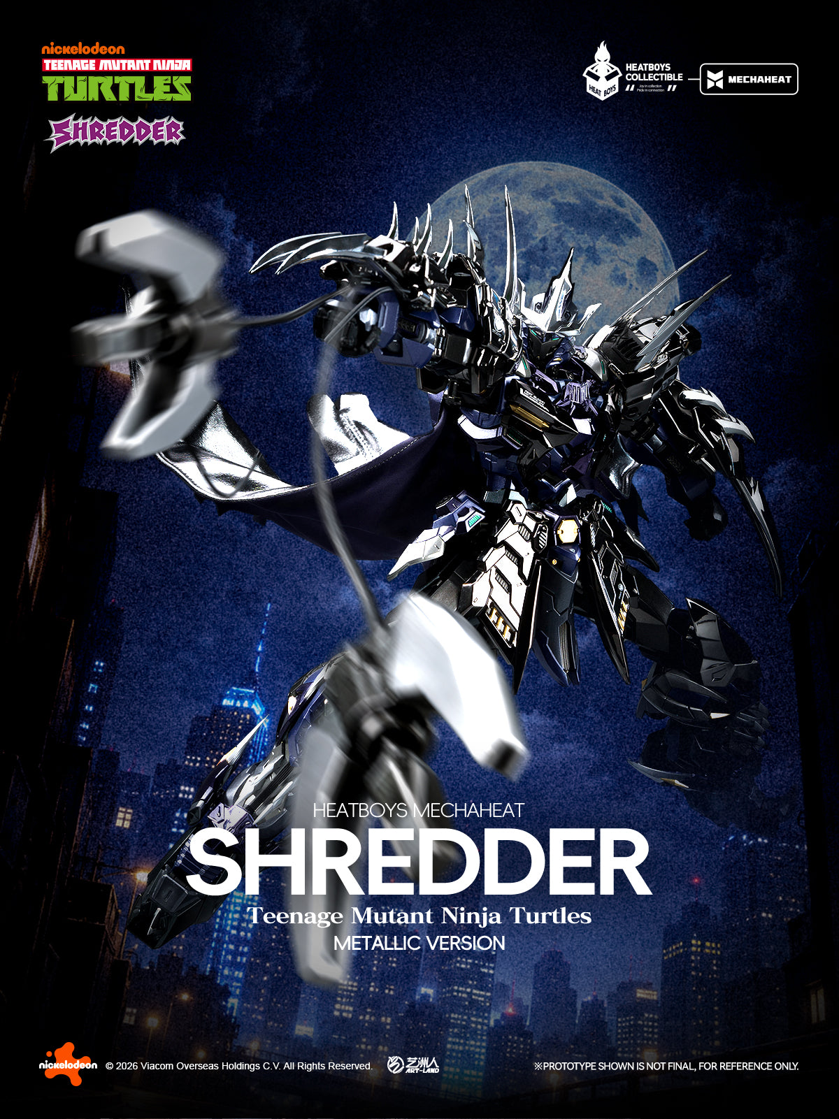[PREORDER] Heatboys HB0119 Mechaheat Shredder Metallic Ver