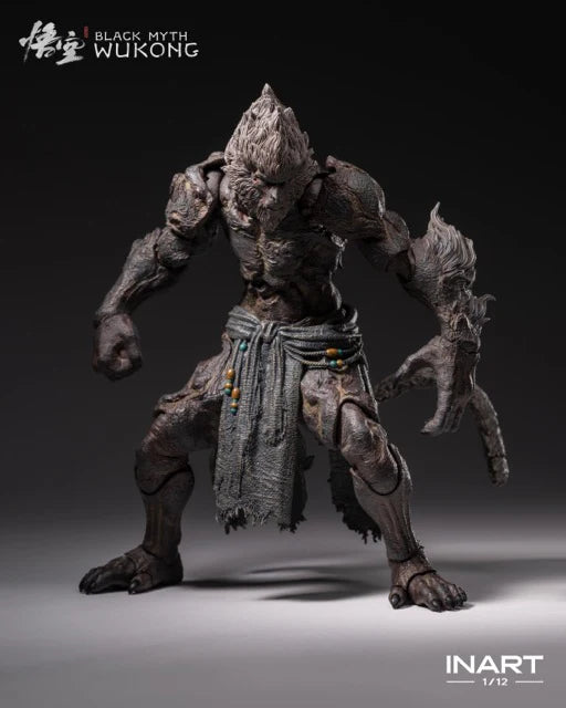 [PREORDER] INART Stone Monkey 1/12 Action Figure - Black Myth Wukong