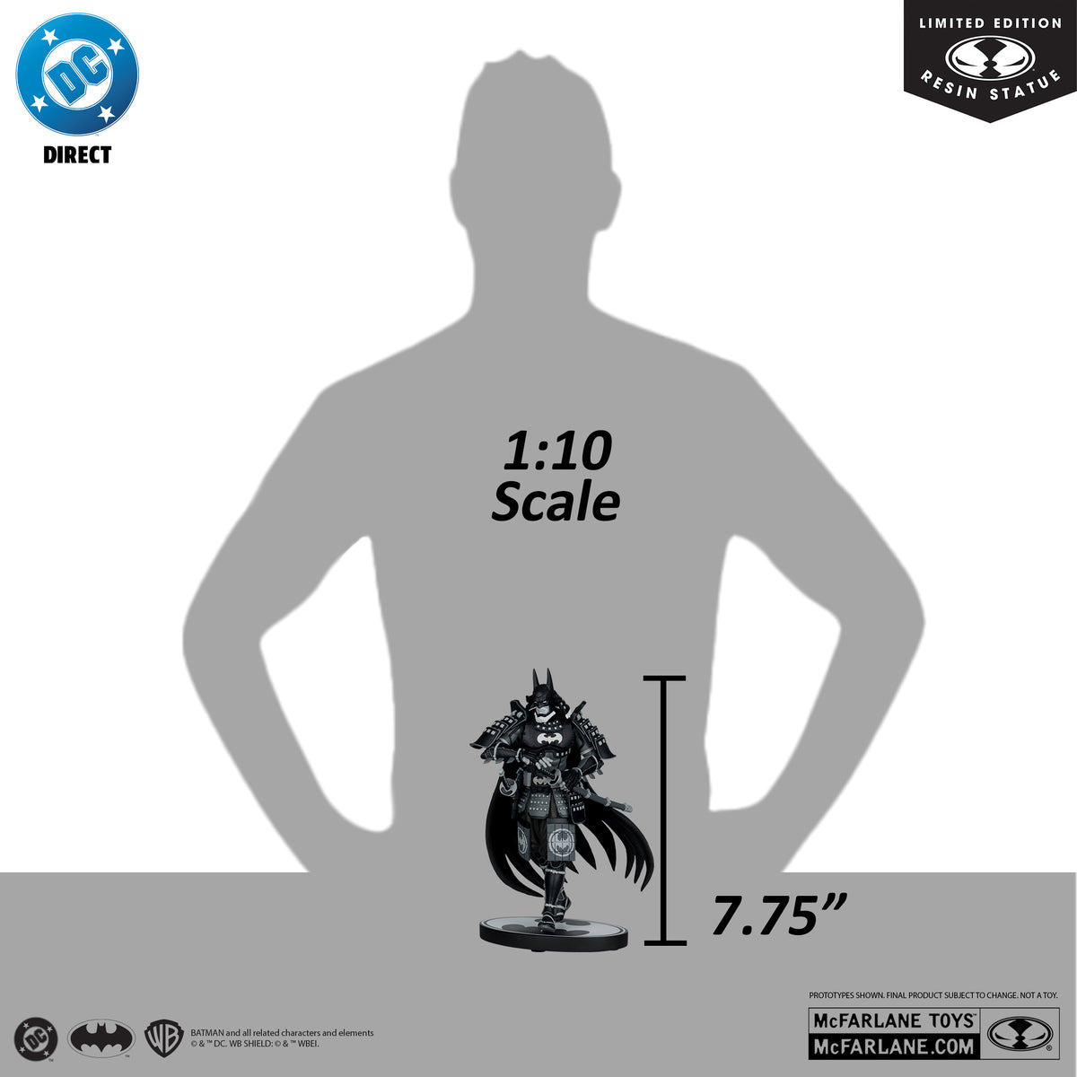 [PREORDER] Batman Black & White - Batman Ninja 1/10 Scale Statue