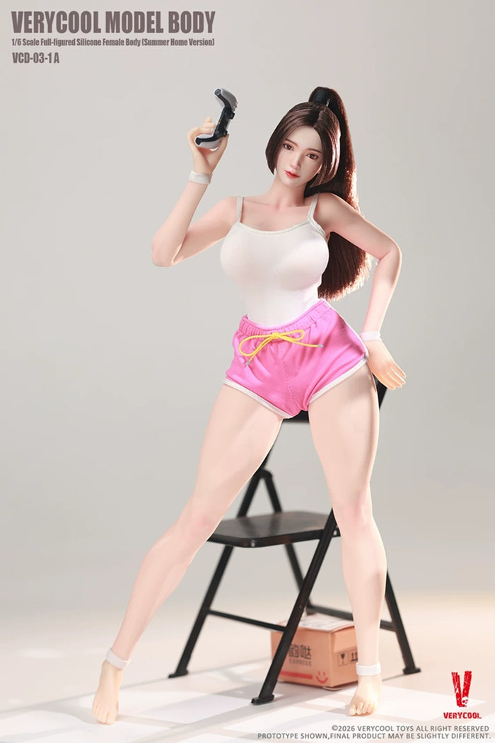 C.Girl♡ VeryCool VCD-03 1/6 Curvy Silicone Female Body w/ Head Sculpt