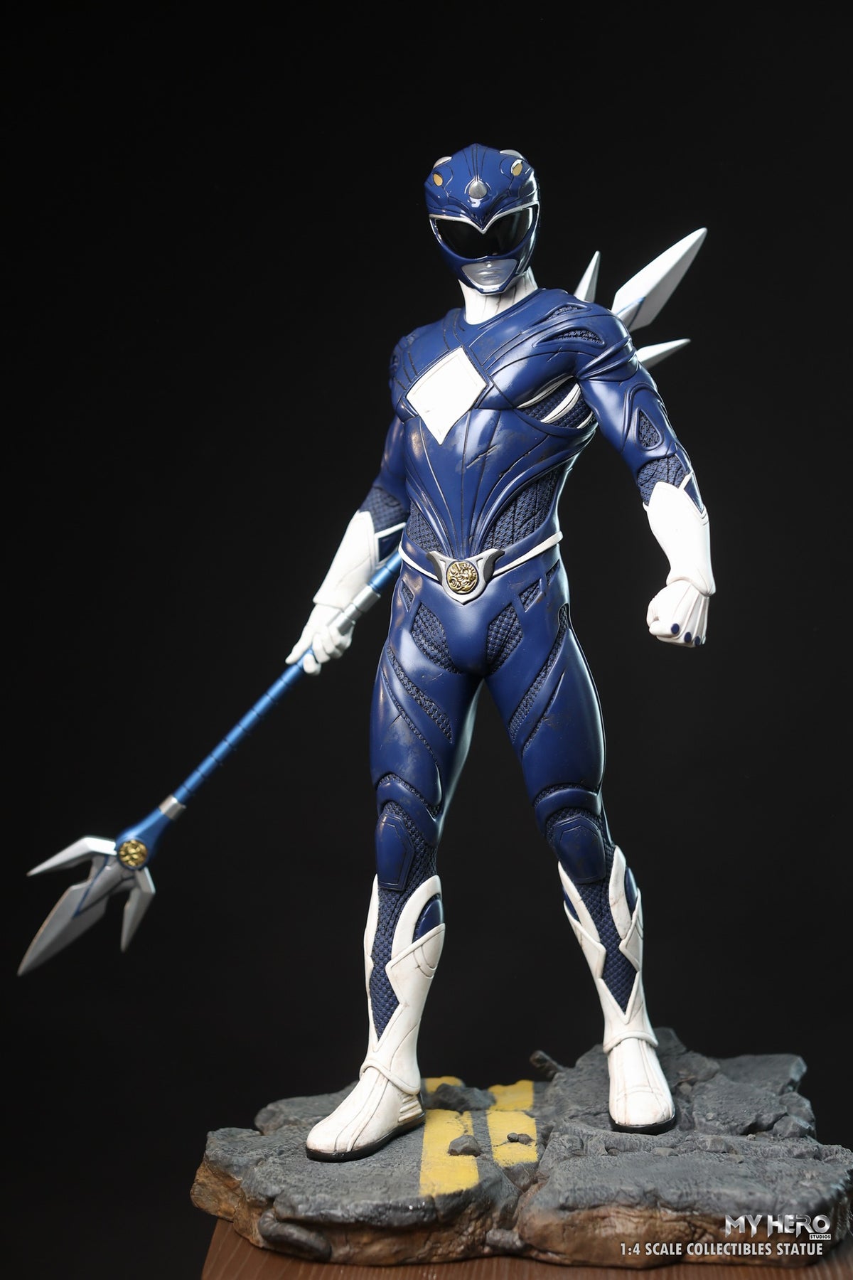 My Hero Studios Blue Ranger 1/4 Scale Collectible Statue