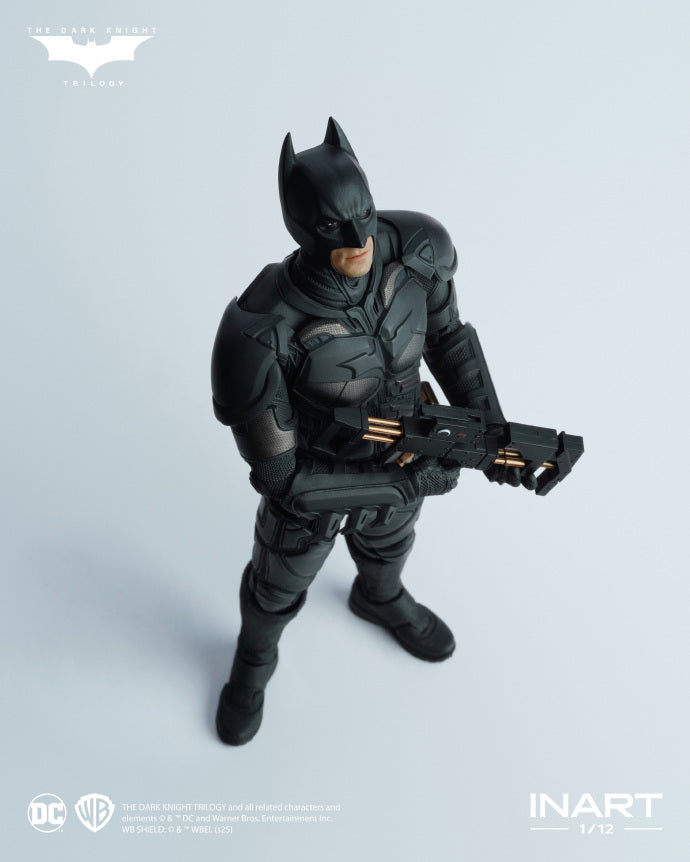 [PREORDER] INART Batman 1/12 Scale Action Figure Deluxe Ver - The Dark Knight Rises