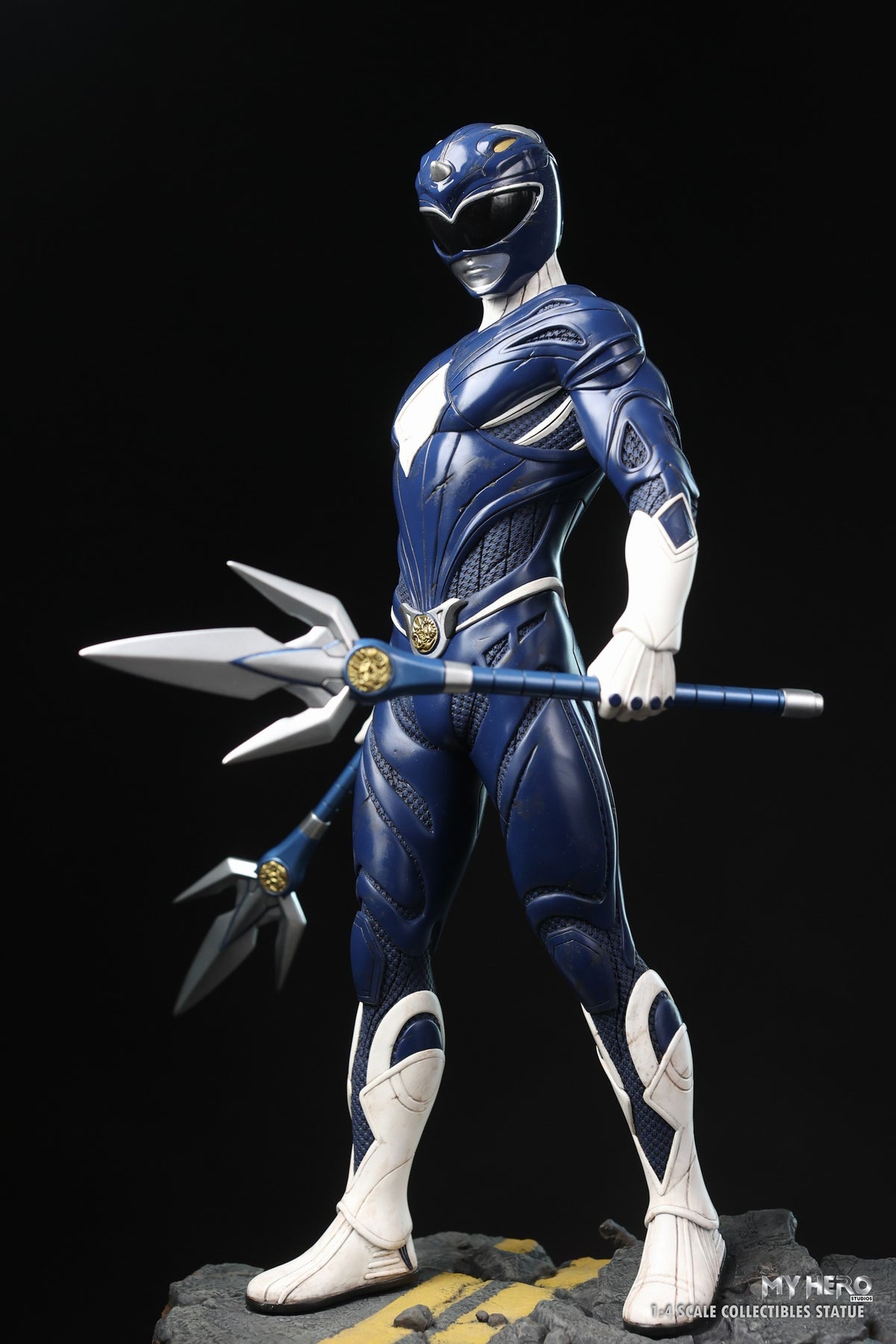 My Hero Studios Blue Ranger 1/4 Scale Collectible Statue