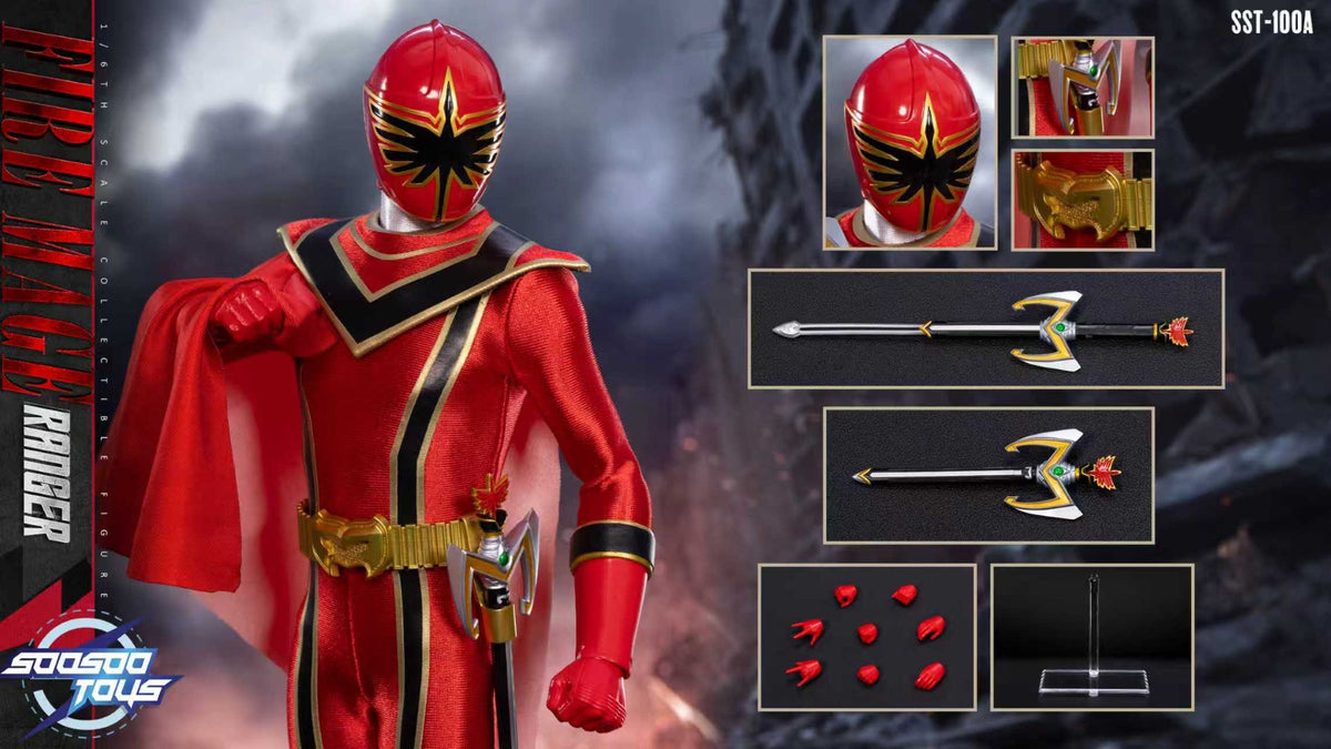 [PREORDER] Soosootoys SST100A Fire Mage Ranger 1/6 Action Figure