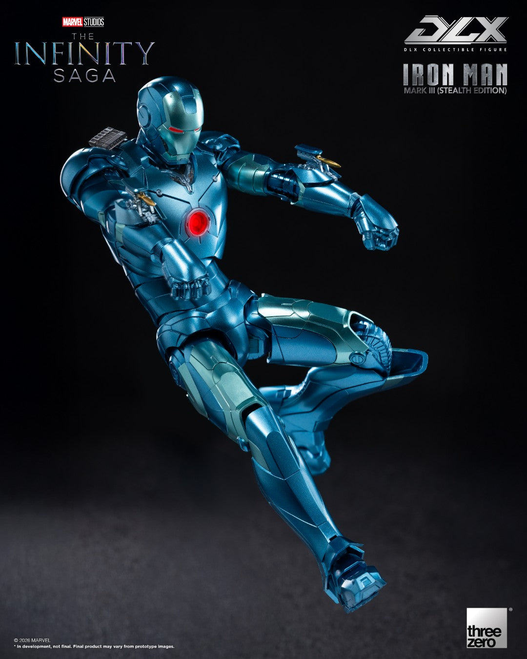 [PREORDER] DLX Iron Man Mark 3 (Stealth Edition) - The Infinity Saga