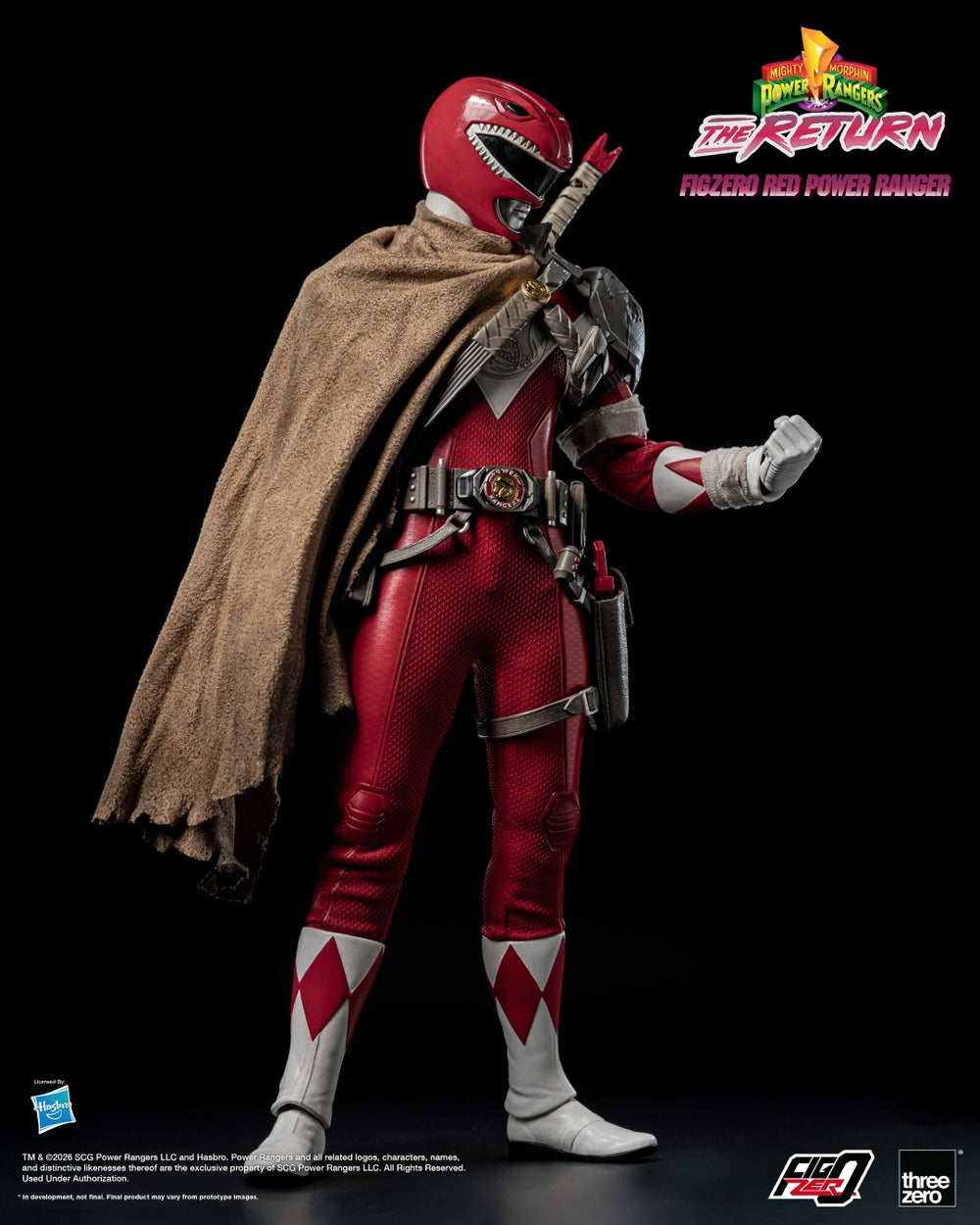 FigZero 1/6 Red Power Ranger - The Return