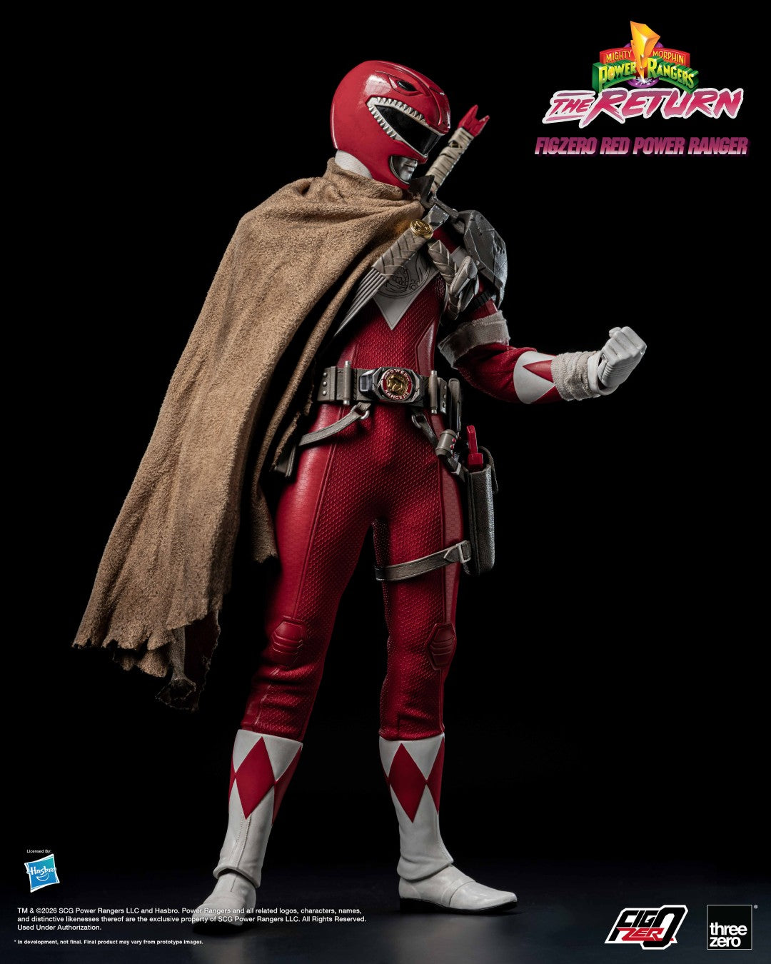 [PREORDER] FigZero 1/6 Red Power Ranger - The Return
