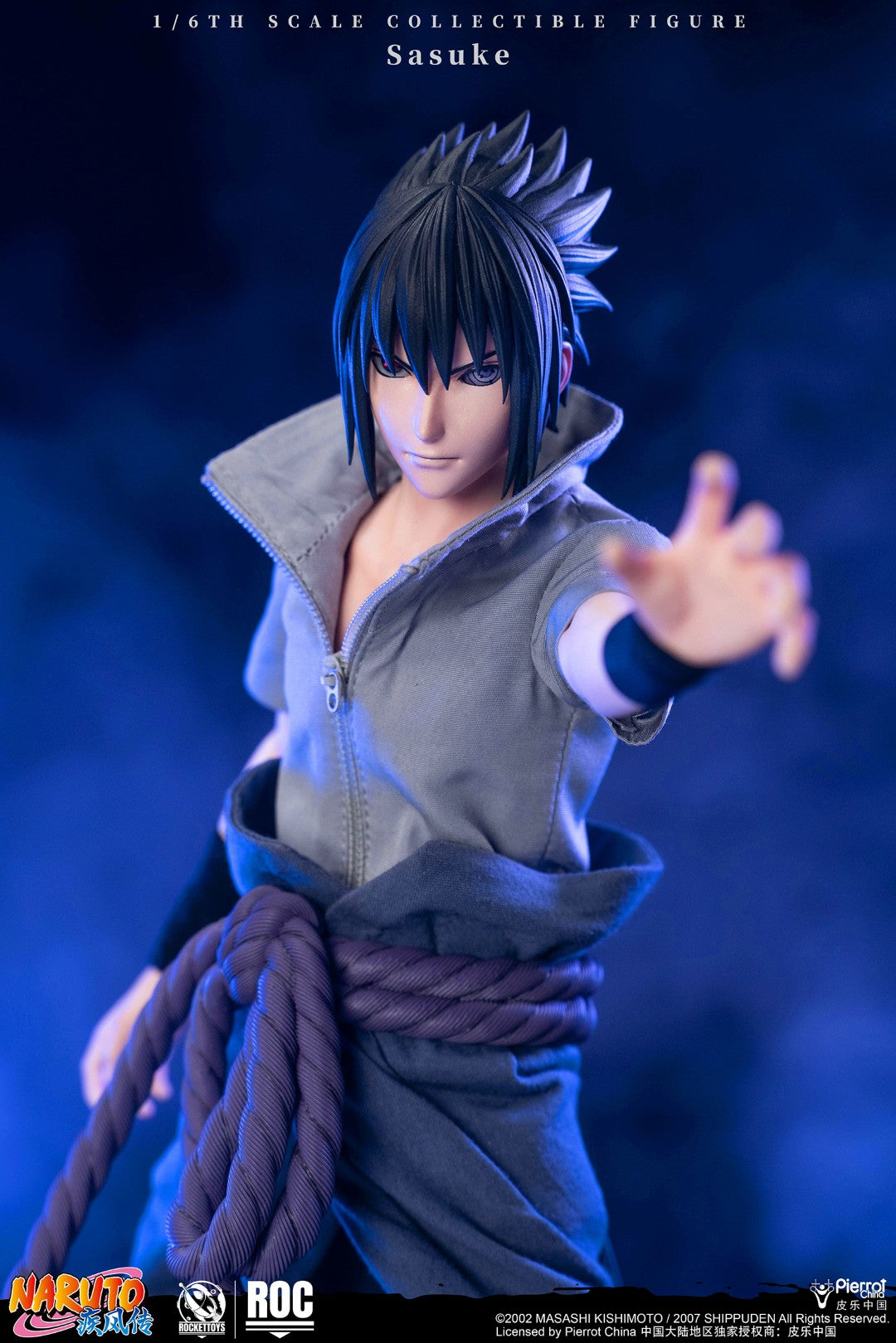 [PREORDER] ROCKET TOYS Sasuke Uchiha 1/6 Scale Action Figure