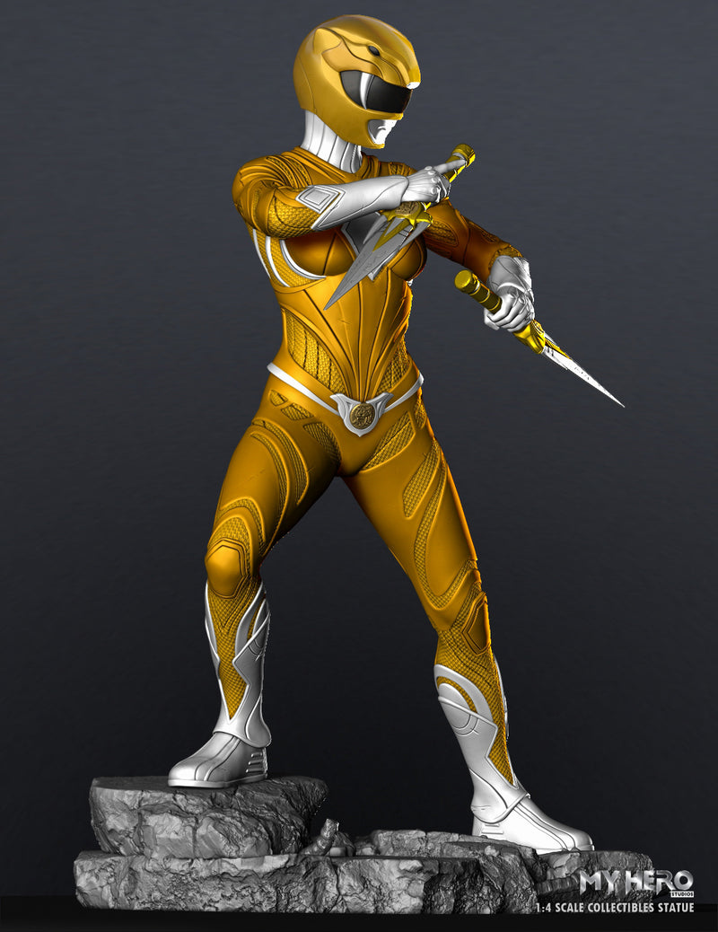 [PREORDER] My Hero Studios Yellow Ranger 1/4 Scale Collectible Statue