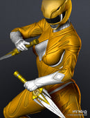 My Hero Studios Yellow Ranger 1/4 Scale Collectible Statue