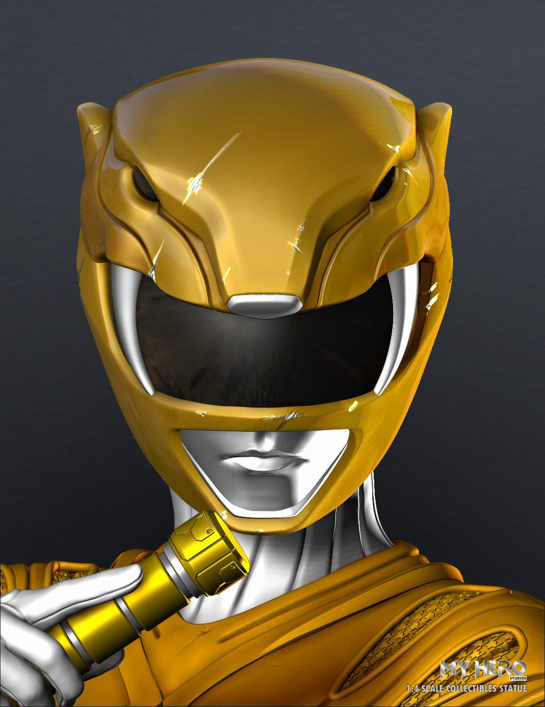 My Hero Studios Yellow Ranger 1/4 Scale Collectible Statue