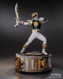 My Hero Studios Tribute Series White Ranger 1/4 Scale Collectible Statue