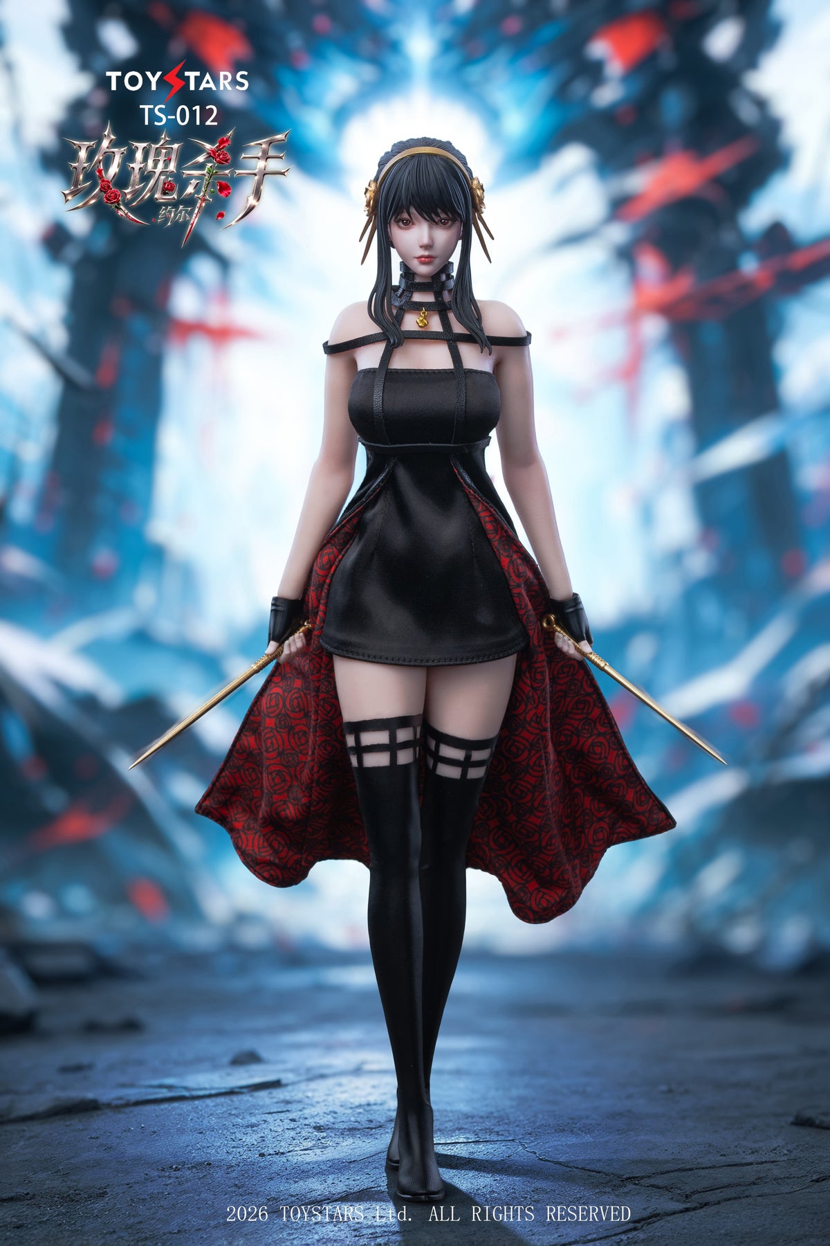 [PREORDER] TOYSTARS TS-012 Rose Killer 1/6 Action Figure