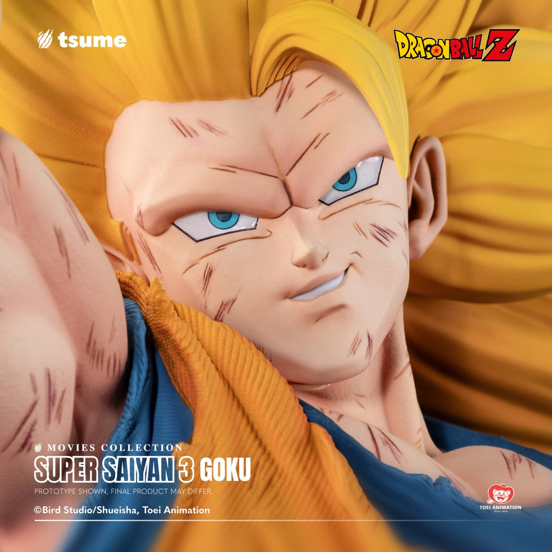 [PREORDER] Tsume Movies Collection Super Saiyan 3 Goku 1/4 Scale Statue - Dragonball Z