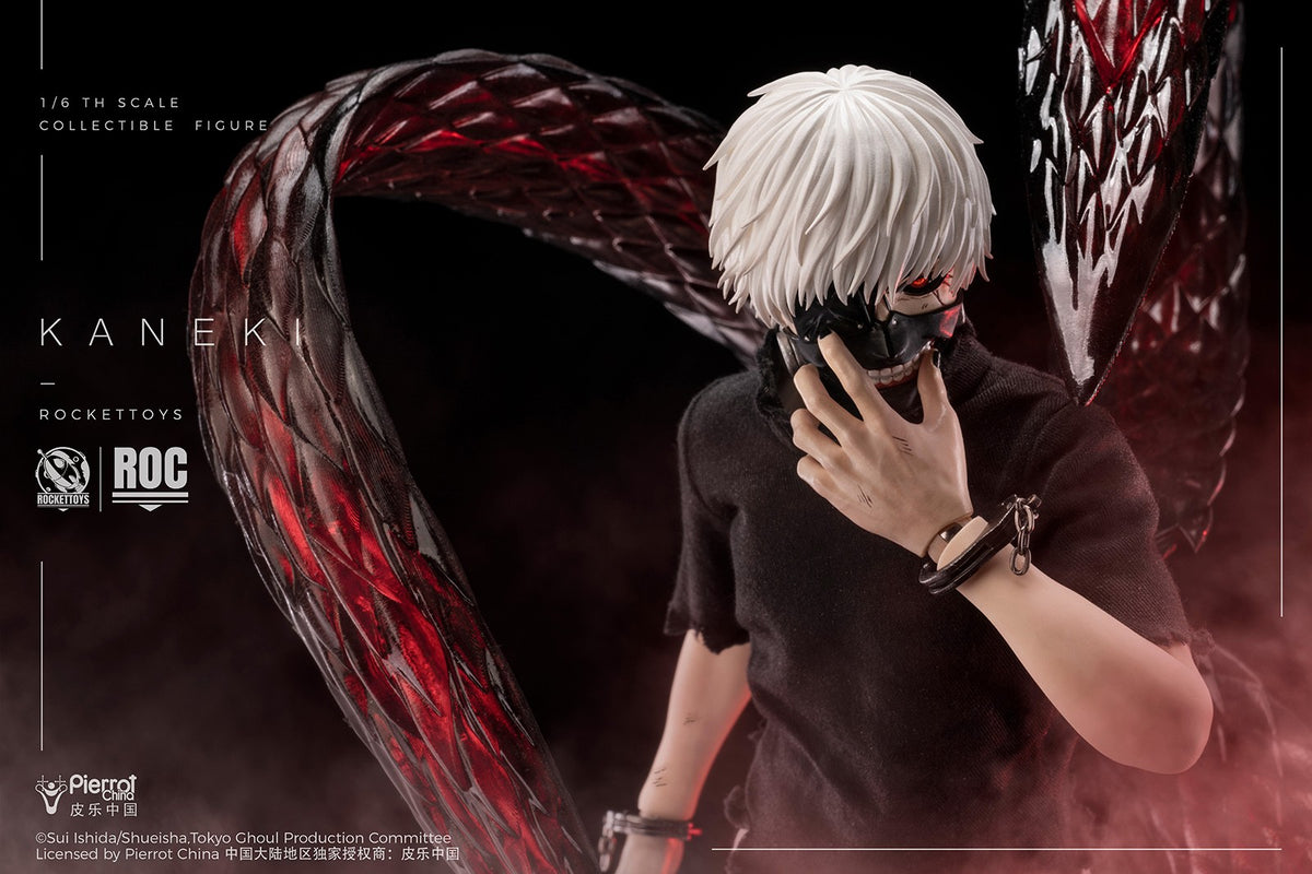 [PREORDER] ROCKET TOYS Ken Kaneki Awakening Ver - Tokyo Ghoul 1/6 Scale Action Figure