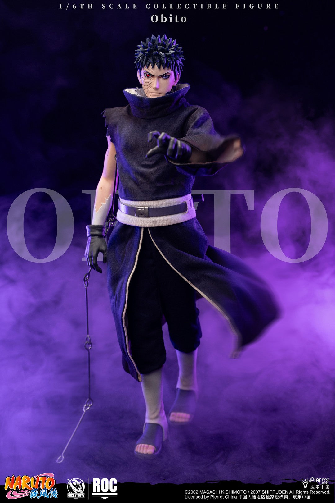 [PREORDER] ROCKET TOYS Obito Uchiha - Naruto 1/6 Scale Action Figure