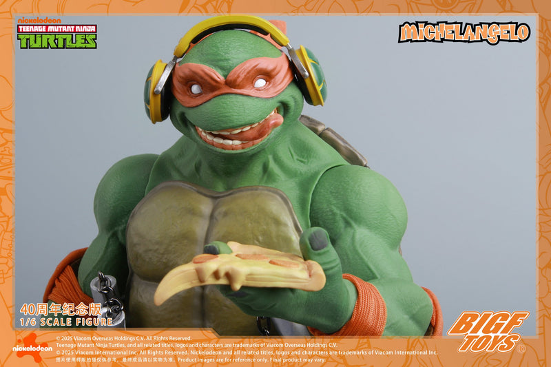 [PREORDER] BIGF Toys Michelangelo TMNT 40th Anniversary 1/6 Scale Figure
