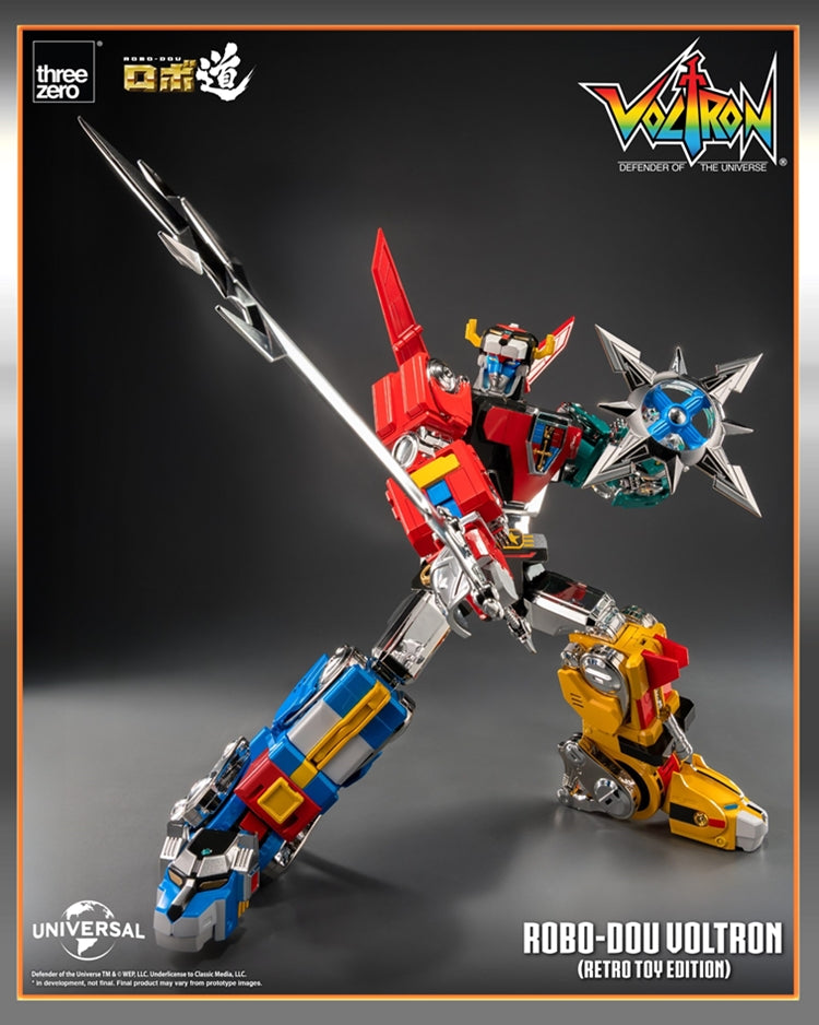 [PREORDER] ROBO-DOU Voltron - Retro Toy Edition
