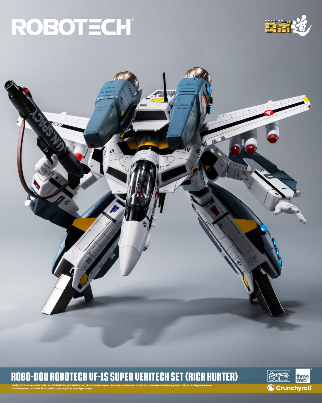[PREORDER] ROBO-DOU ROBOTECH VF‐1S Super Veritech Set (RICK HUNTER)