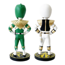 Power Rangers Green & White Ranger Bobblehead Set (SDCC Exclusive)