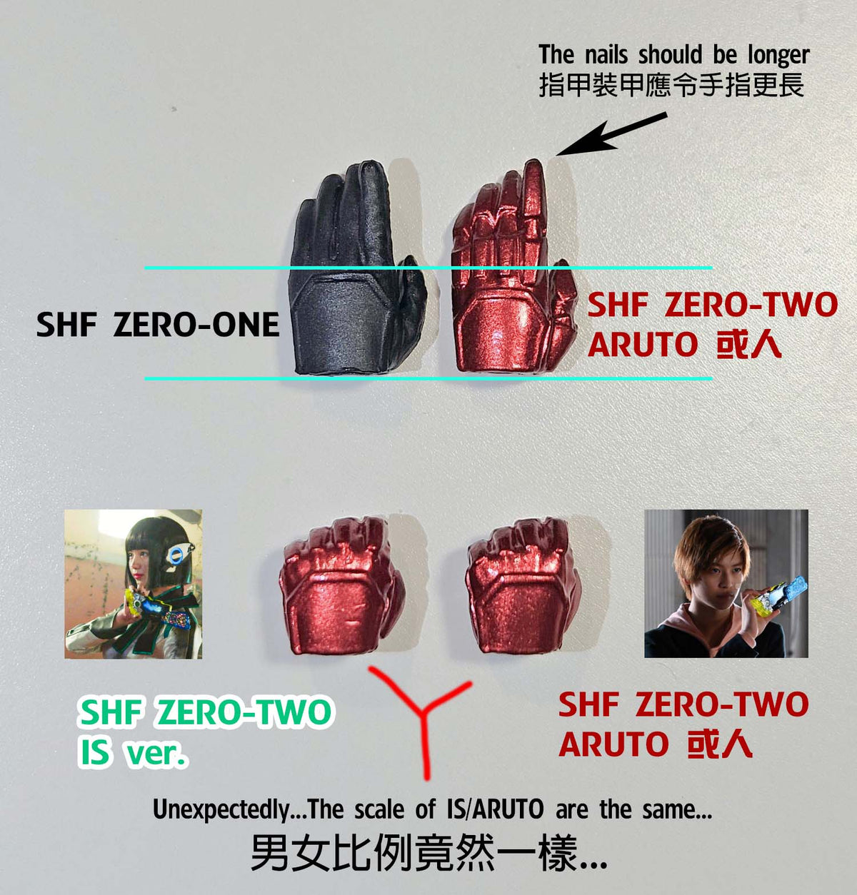 [PREORDER] Zero Two Gesture Set