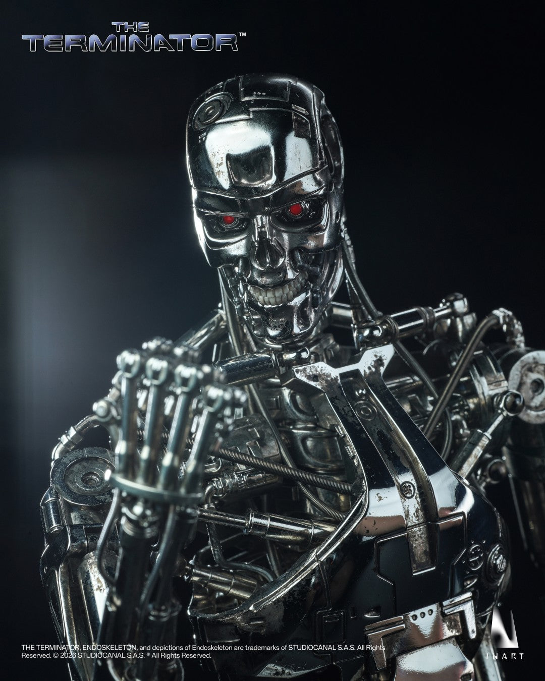 [PREORDER] INART T-800 Endoskeleton 1/6 Collectible Figure - The Terminator