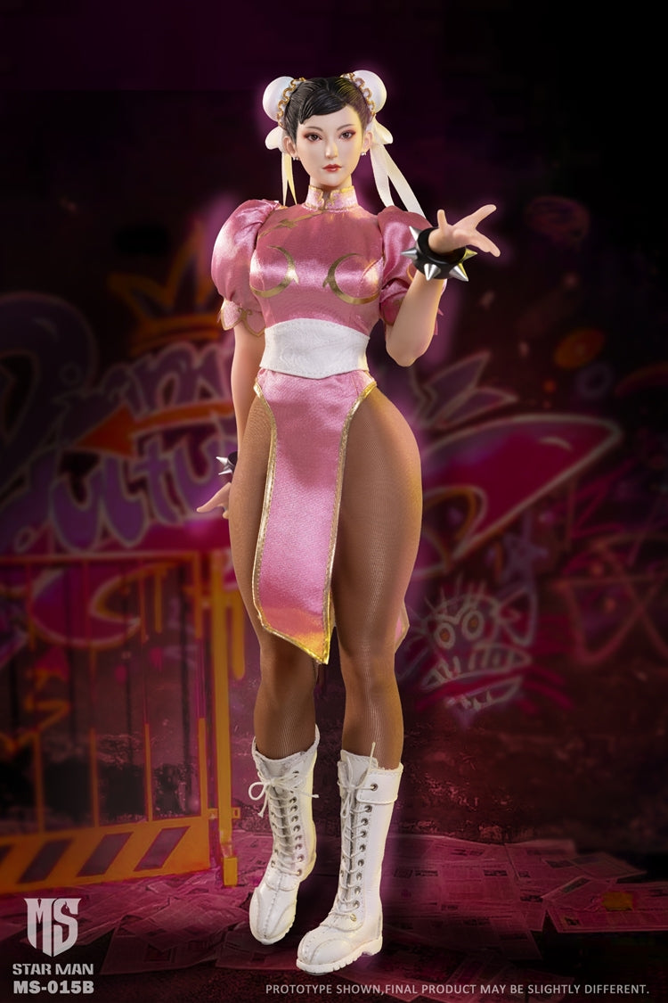 CHUN-LI PINK COSTUME NEW LIMITED ED. BISHOUJO Figure CHUN-LI PINK COSTUME NEW LIMITED ED. BISHOUJO Figure