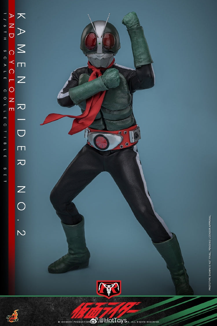[PREORDER] HotToys 1/6 Scale Kamen Rider Nigou & Cyclone