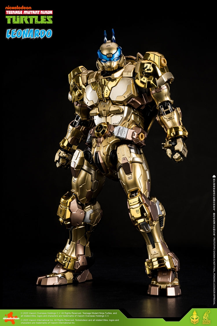 レオナルド・デブプリオ Heatboys TMNT HB0091 Leonardo Mecha - Golden Ver