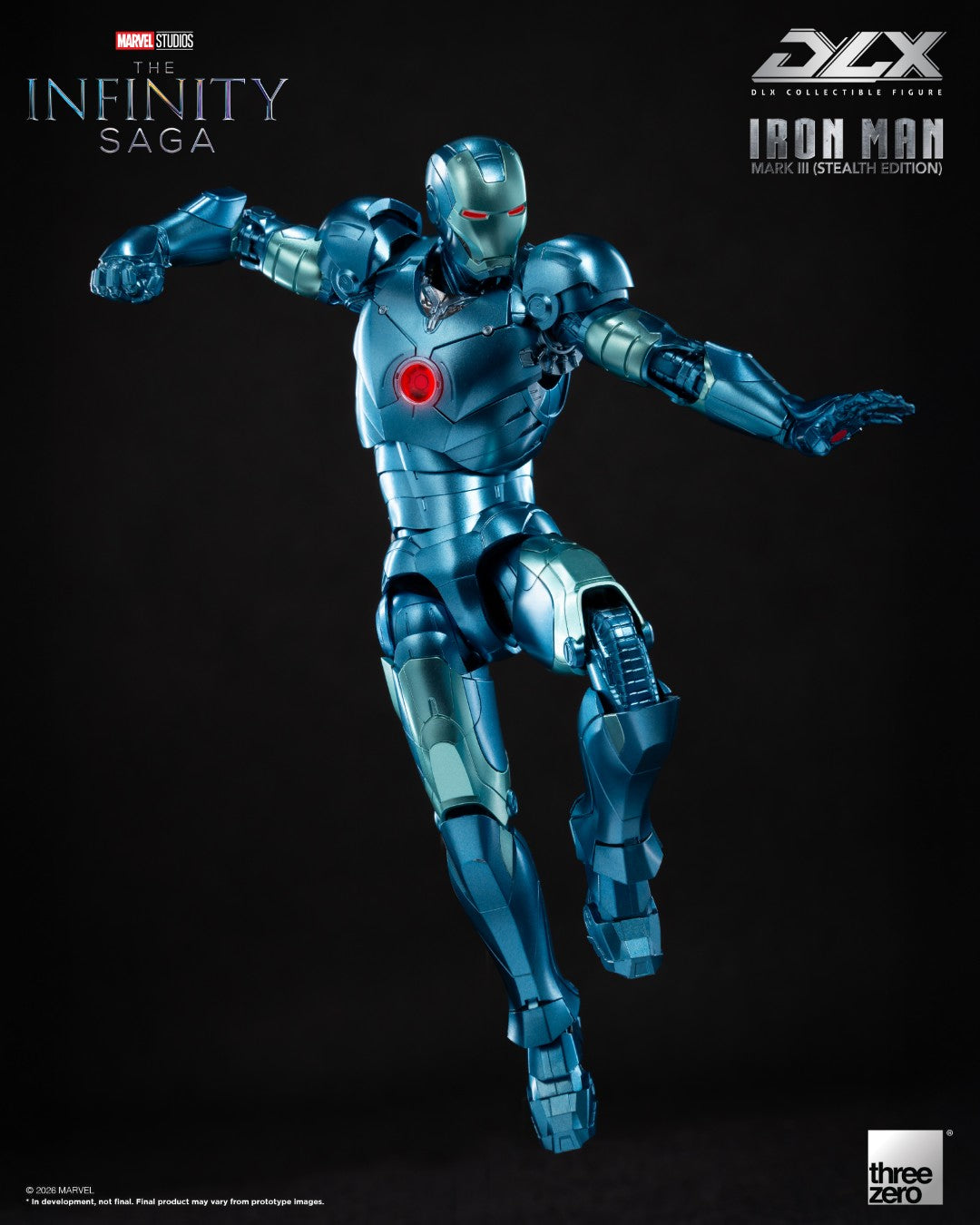 [PREORDER] DLX Iron Man Mark 3 (Stealth Edition) - The Infinity Saga