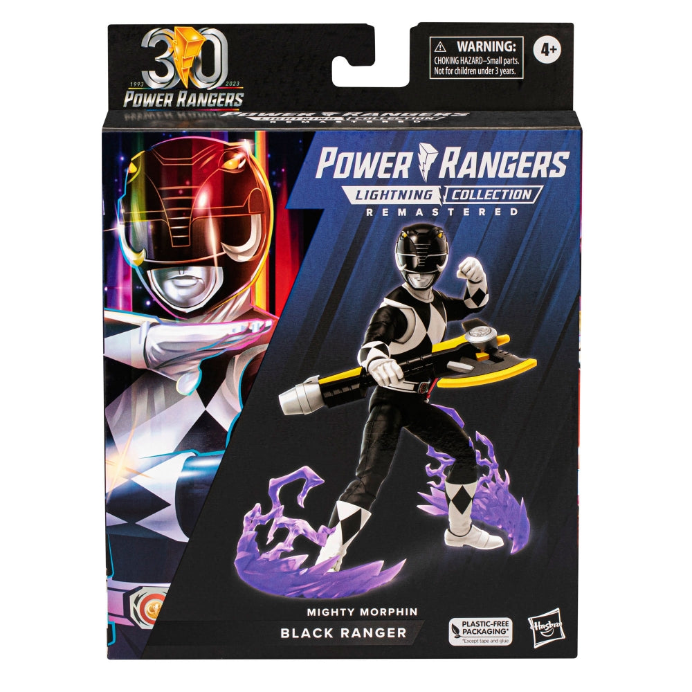 Lightning Collection Remastered Mighty Morphin Black Ranger