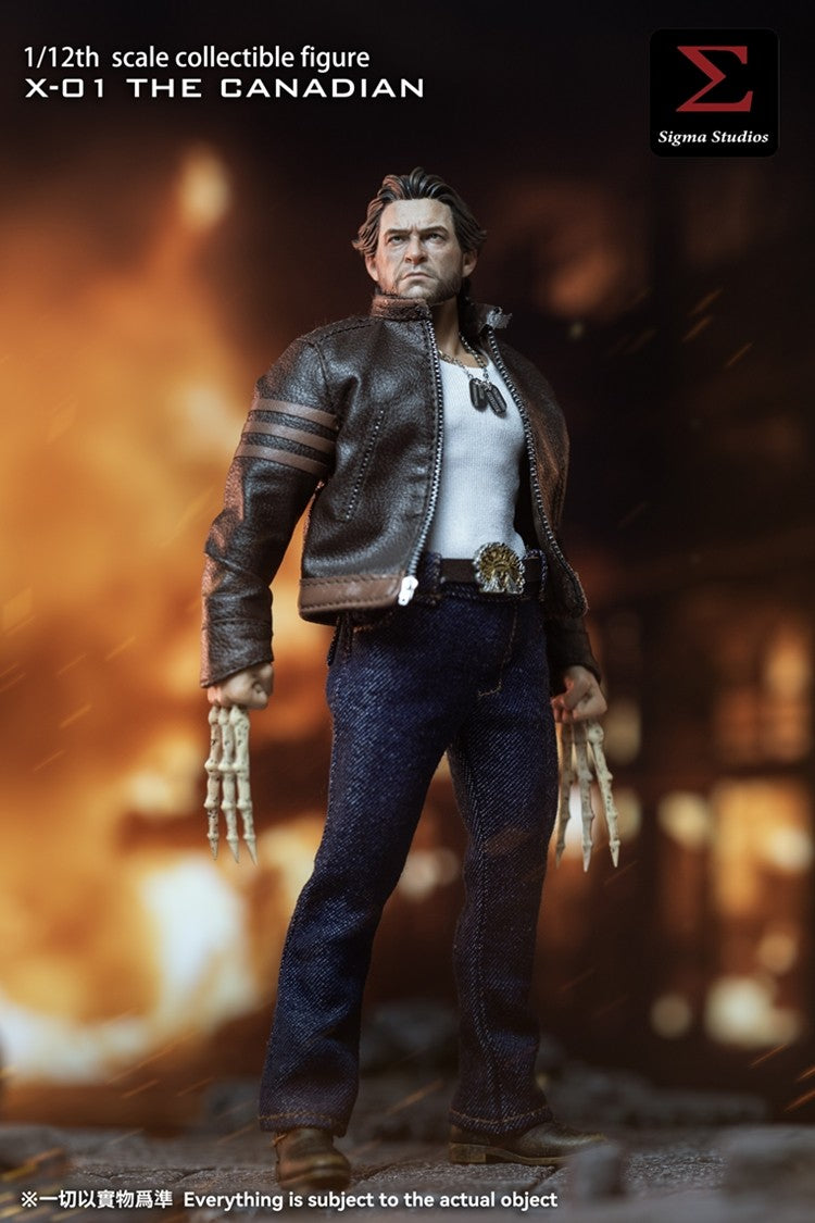 [PREORDER] Sigma Studios X-01 The Canadian 1/12 Scale Action Figure