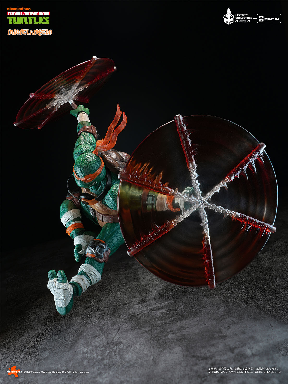 [PREORDER] HEATBOYS TMNT HEFIG Michelangelo
