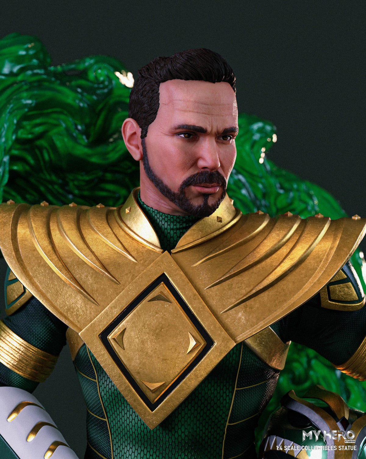 [PREORDER] My Hero Studios BITS Tribute Green Ranger 1/4 Scale Collectible Statue