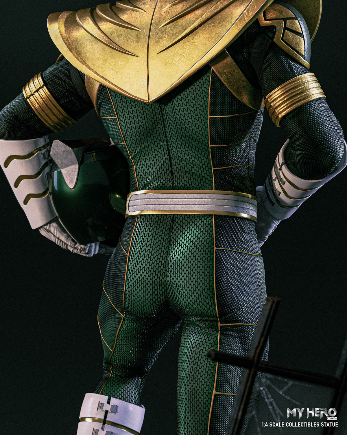 My Hero Studios BITS Green Ranger 1/4 Scale Collectible Statue