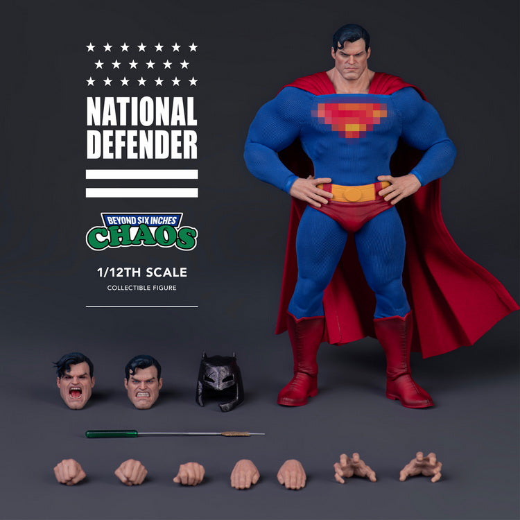 [PREORDER] Chaos Beyond Six Inches National Defender 1/12 Scale Action Figure