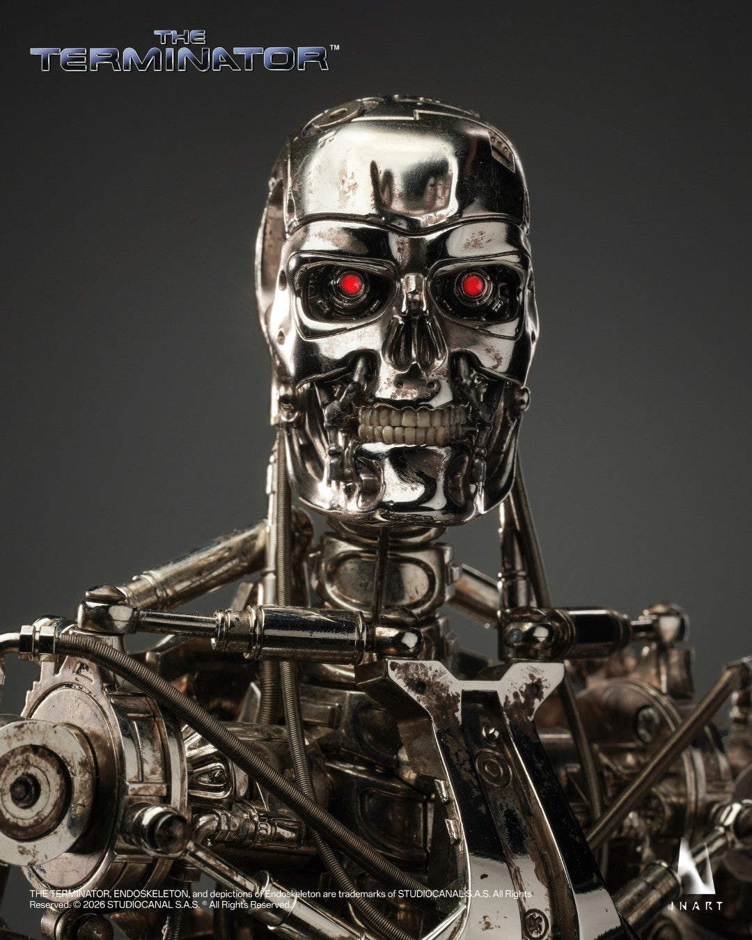 [PREORDER] INART T-800 Endoskeleton 1/6 Collectible Figure - The Terminator