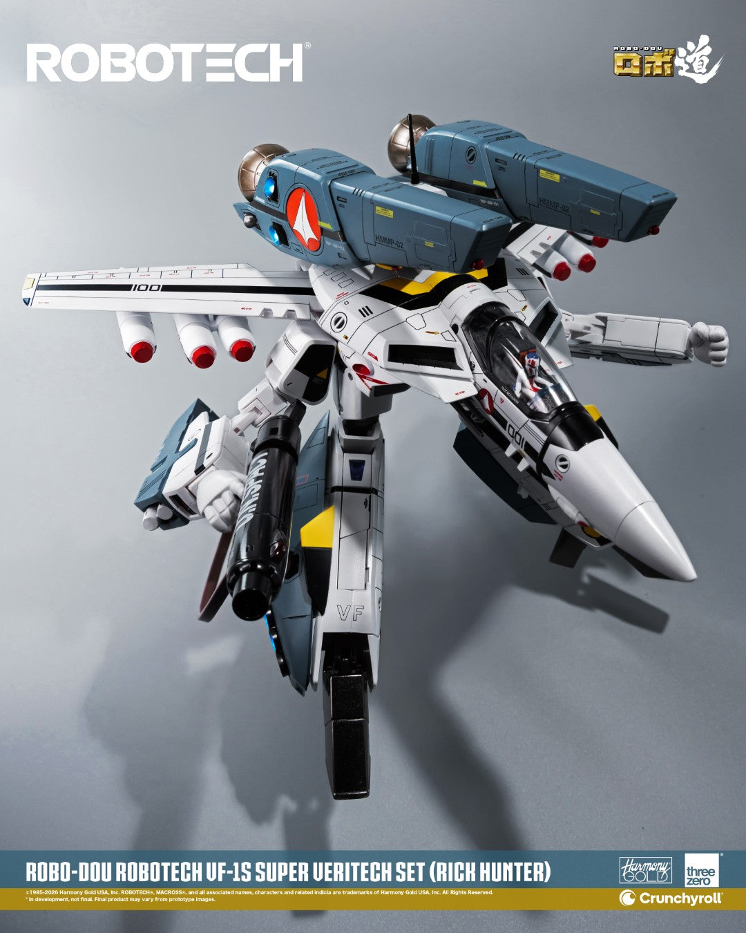 [PREORDER] ROBO-DOU ROBOTECH VF‐1S Super Veritech Set (RICK HUNTER)