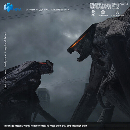 [PREORDER] Exquisite Basic Male & Female Muto Action Figure Set - Godzilla