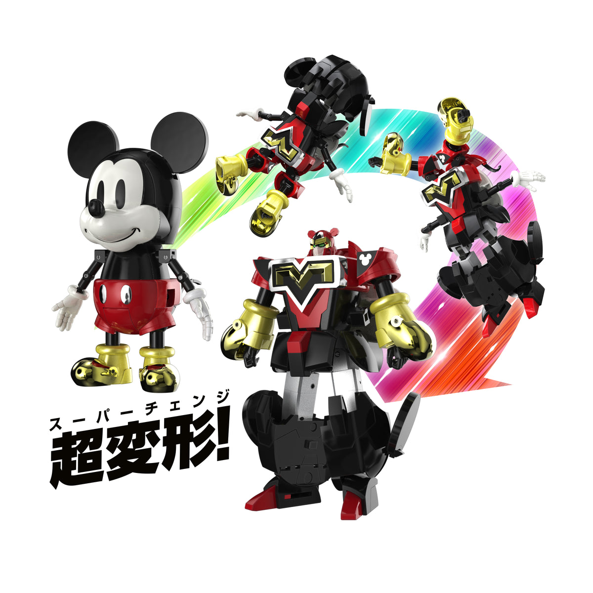 [PREORDER] Chogokin Super Change Mickey Mouse ft Kunio Okawara