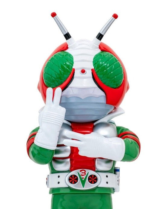 [PREORDER] Kaiju One Masked Rider V3 Soft Vinyl Figure