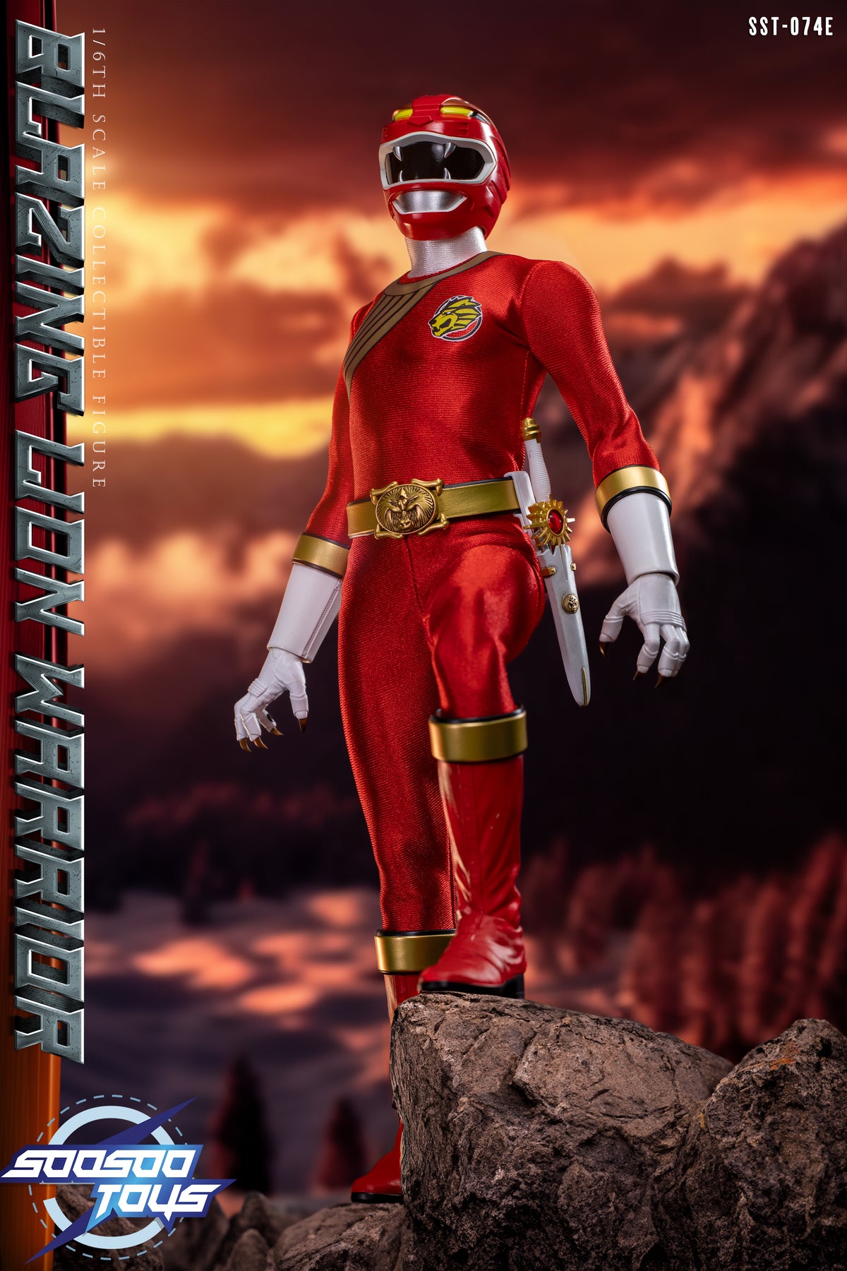 [PREORDER] SST-074E Blazing Lion Warrior 1/6 Scale Action Figure