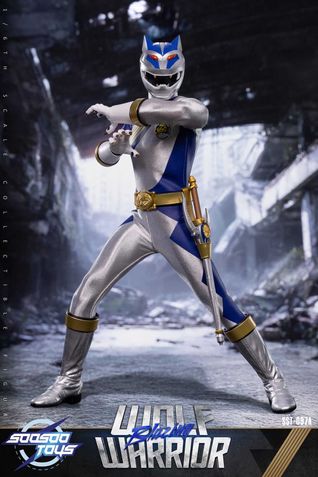 [PREORDER] SST-097 Blazing Ranger Team 1/6 Scale Action Figure Set